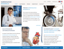 Tablet Screenshot of kardiologie-hofheim.de